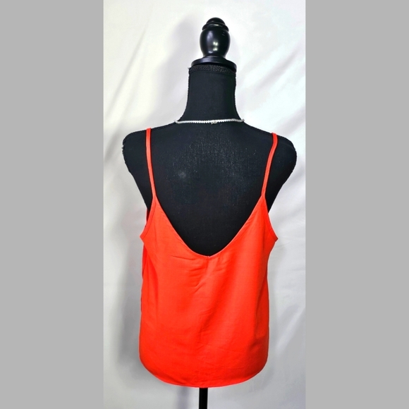 M Sheer Red Tank Top - Picture 2 of 3